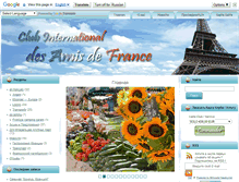 Tablet Screenshot of amisfrance.org